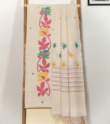 Copy of Black Linen Zari Saree