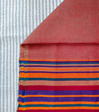 Load image into Gallery viewer, Maroon Multicolour Border N Jute Ghicha Pallu Handloom Cotton Saree-Blouse Piece