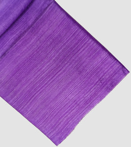 Purple Muslin Silk Sequin Work Saree-BlousePiece