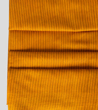 Load image into Gallery viewer, Mustard Yellow Tussar Silk Saree-Blouse Piece